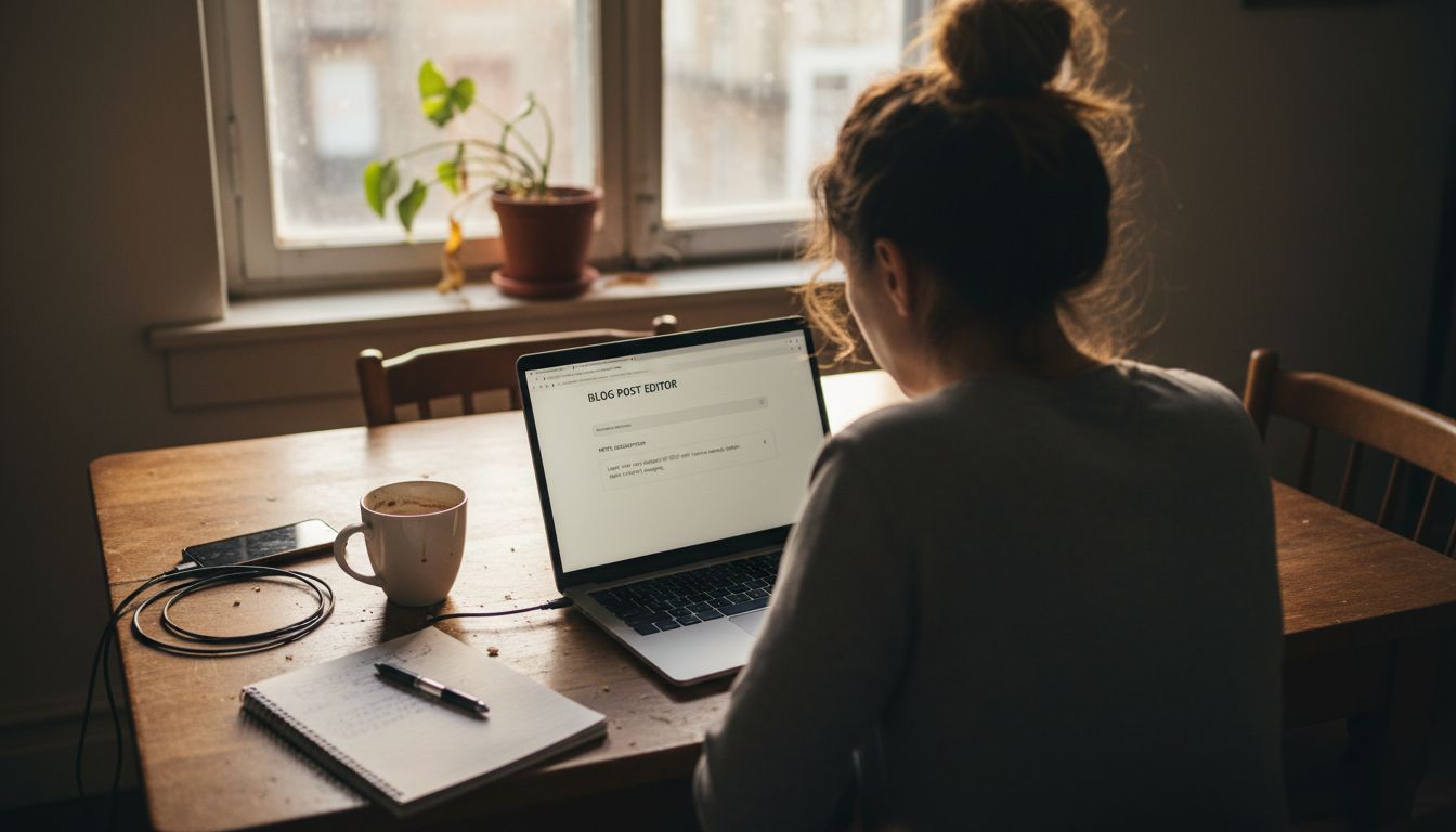 Editing on-page website SEO at home