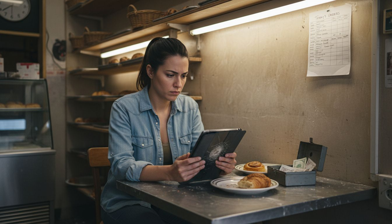 Bakery owner frustrated by outdated technology
