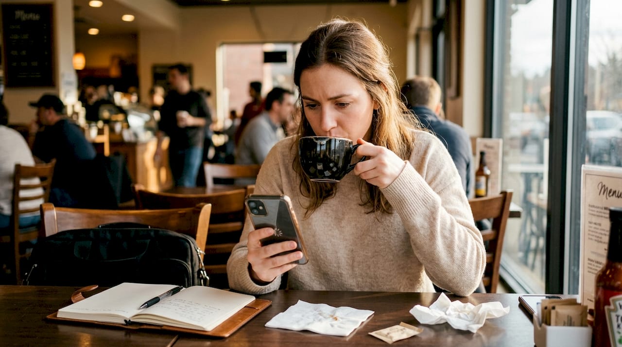 User frustrated by slow mobile website load