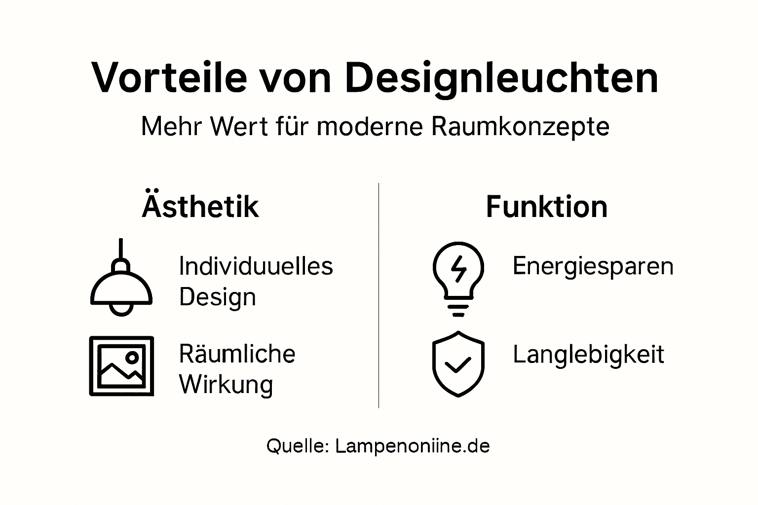 Übersicht: Die Vorteile von Designleuchten für zeitgemäße Wohn- und Arbeitsräume