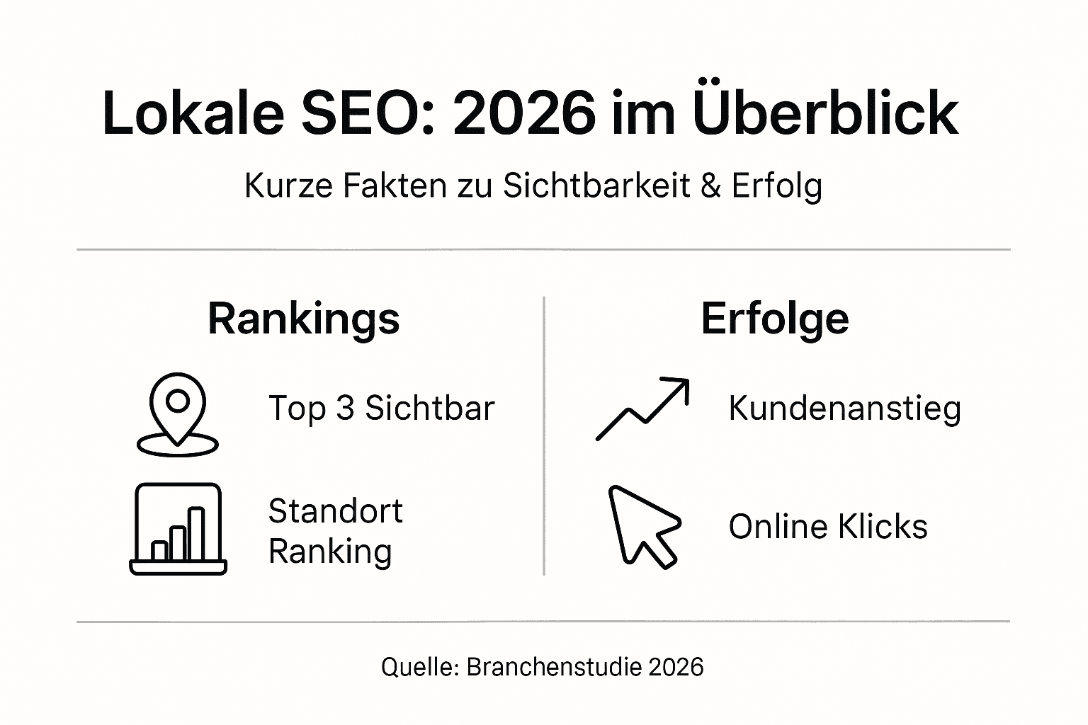 Mit dieser Infografik erhalten Sie einen Überblick über die SEO-Erfolge und aktuellen Ranking-Entwicklungen im Jahr 2026.