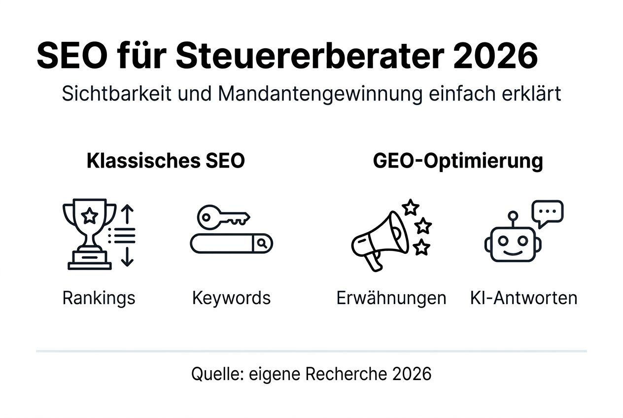 Infografik: So nutzen Steuerberater SEO und lokale Auffindbarkeit optimal