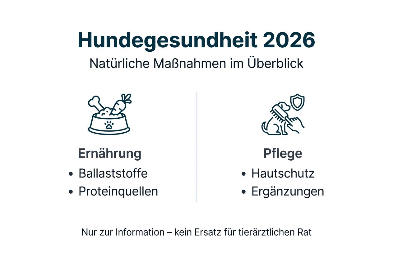 Infografik: Die besten Tipps für natürliche Gesundheit Ihres Hundes