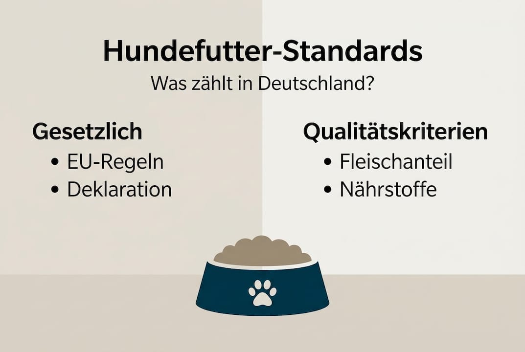 Infografik: Was zeichnet hochwertiges Hundefutter in Deutschland aus?