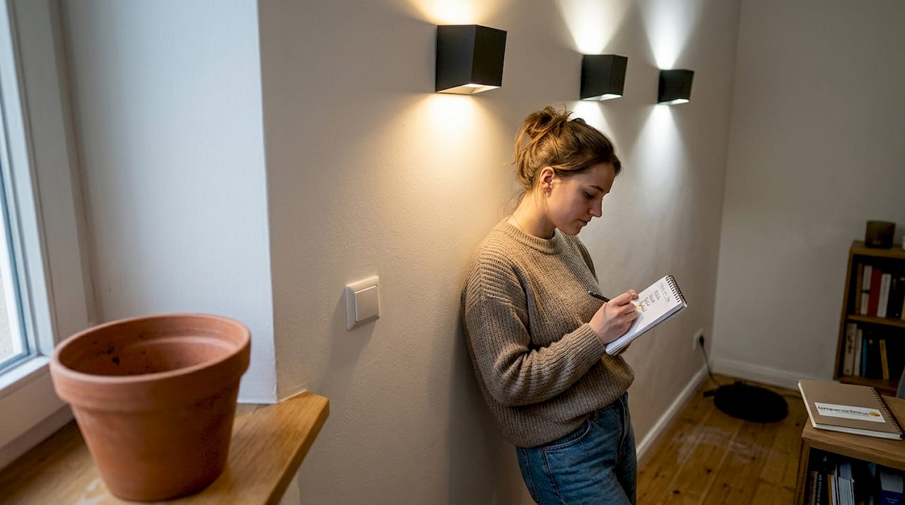Wandleuchten sorgen je nach Ausführung für unterschiedliche Lichtfarben und schaffen so verschiedene Stimmungen im Raum.