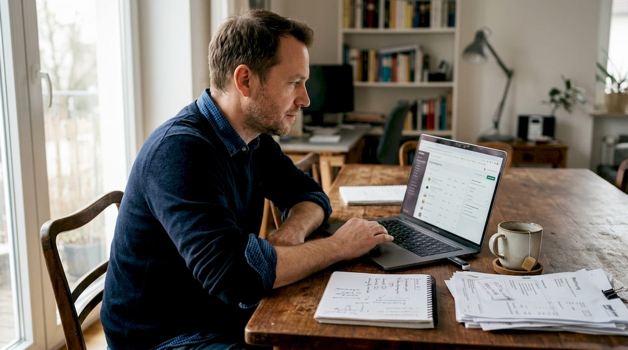 Ein Online-Shop-Betreiber passt die KI-basierten Produktempfehlungen an.