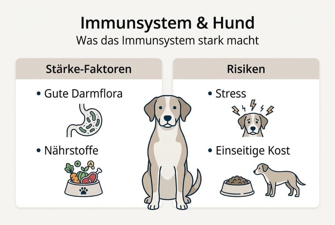 Übersicht: Das Immunsystem des Hundes – Einflussfaktoren und potenzielle Risiken