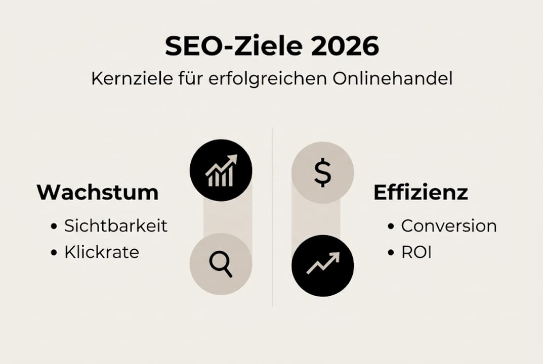 Übersicht: Die wichtigsten SEO-Ziele für erfolgreiche E-Commerce-Websites