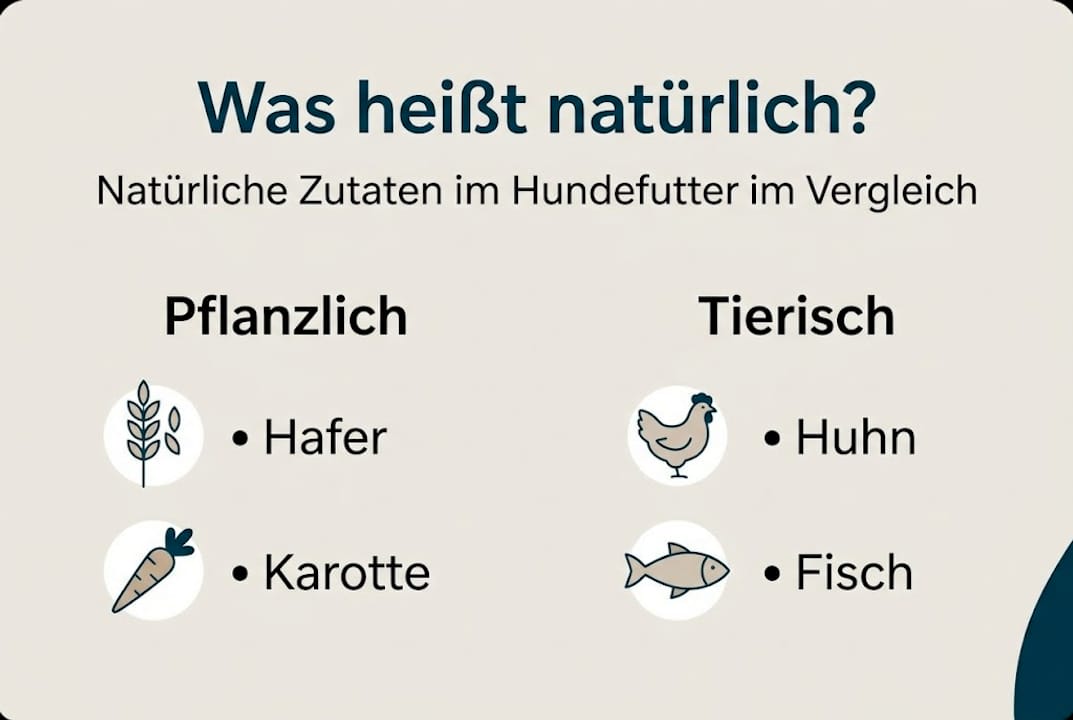 Übersicht: Natürliche Inhaltsstoffe im Hundefutter auf einen Blick