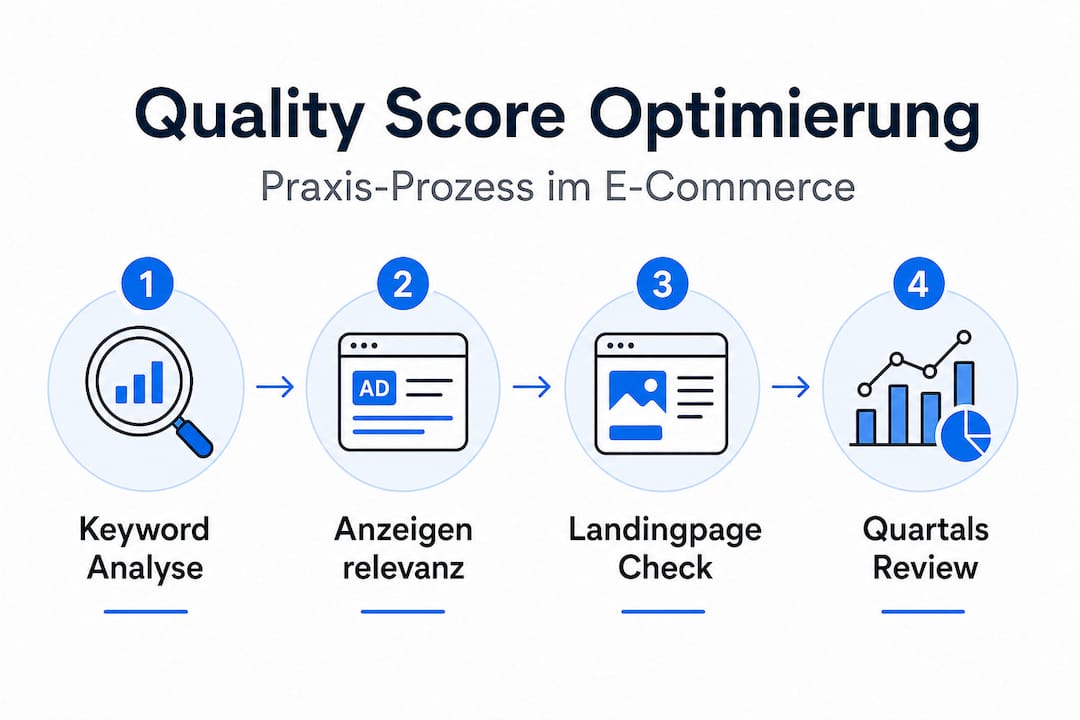 Infografik: So optimieren Sie den Qualitätsfaktor im E-Commerce – Schritt für Schritt erklärt