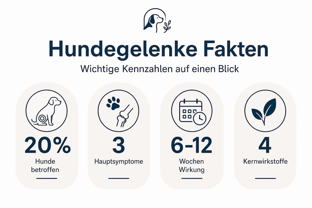 Wissenswertes rund ums Hundegelenk – Zahlen, Fakten und Infos auf einen Blick