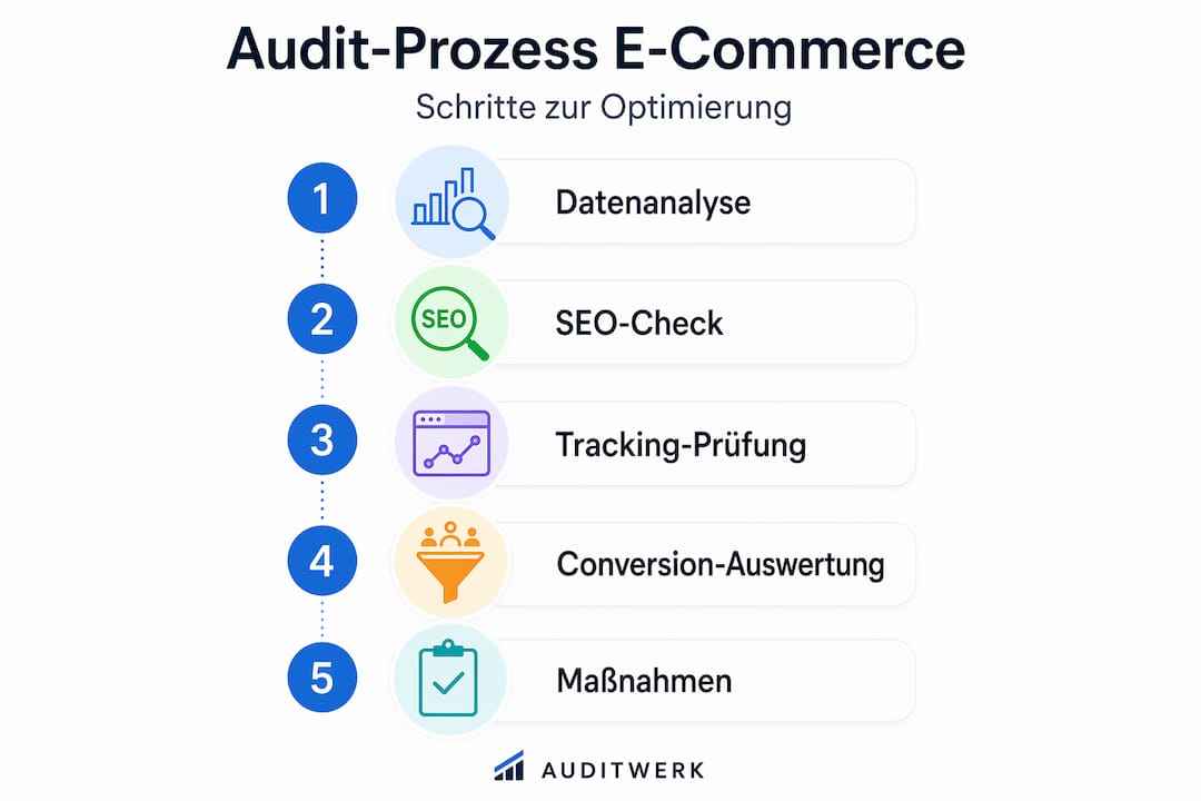 Übersicht: So läuft ein E-Commerce Audit ab