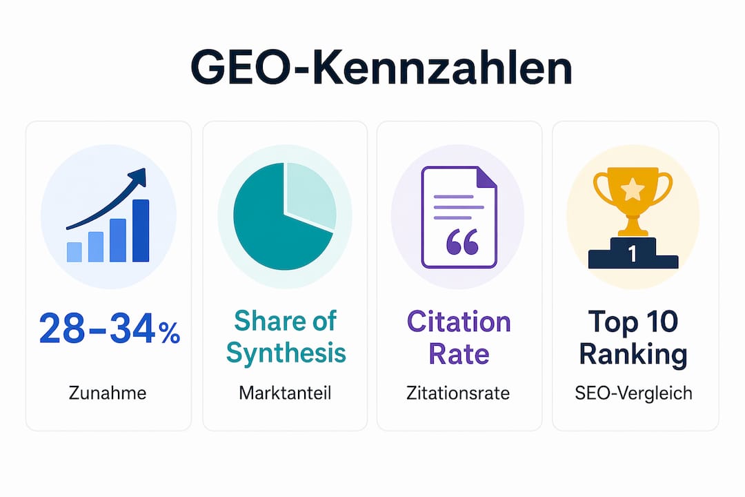 Übersichtsgrafik mit wichtigen geografischen Kennzahlen und relevanten Messwerten