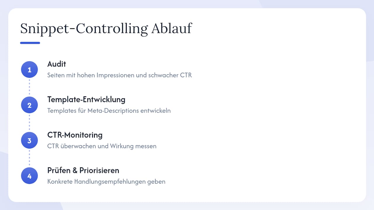Warum Snippet-Kontrolle mehr ist als ein SEO-Detail — overview diagram