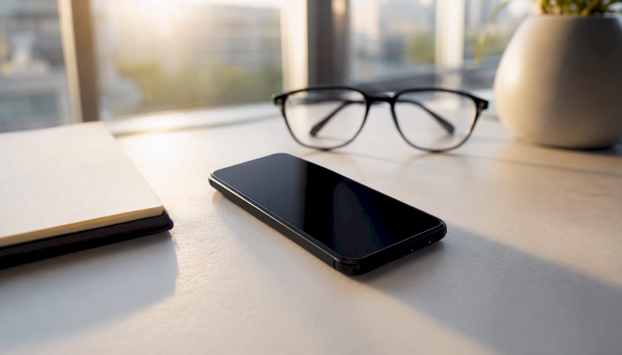 Ein Smartphone liegt auf dem Tisch und dient als anschauliche Darstellung für Featured Snippets.
