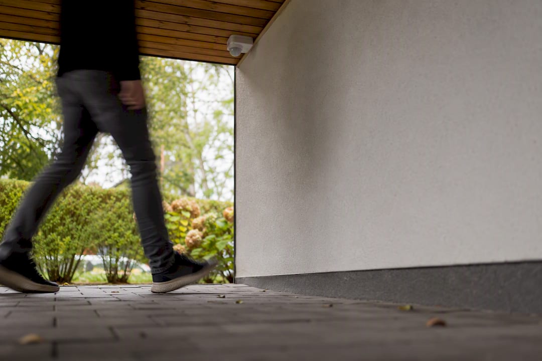 Totzone unter dem Außen-Bewegungsmelder