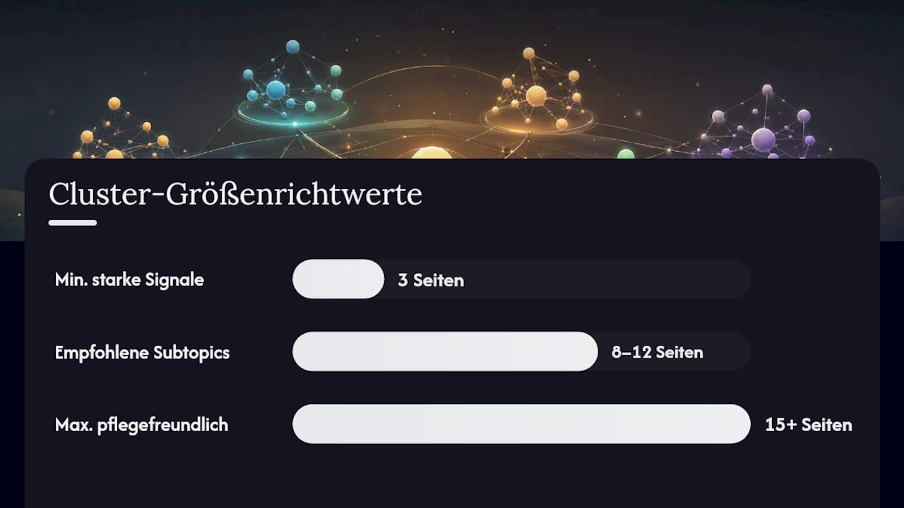 Schritt-für-Schritt: Ein Topic Cluster planen und aufbauen — overview diagram