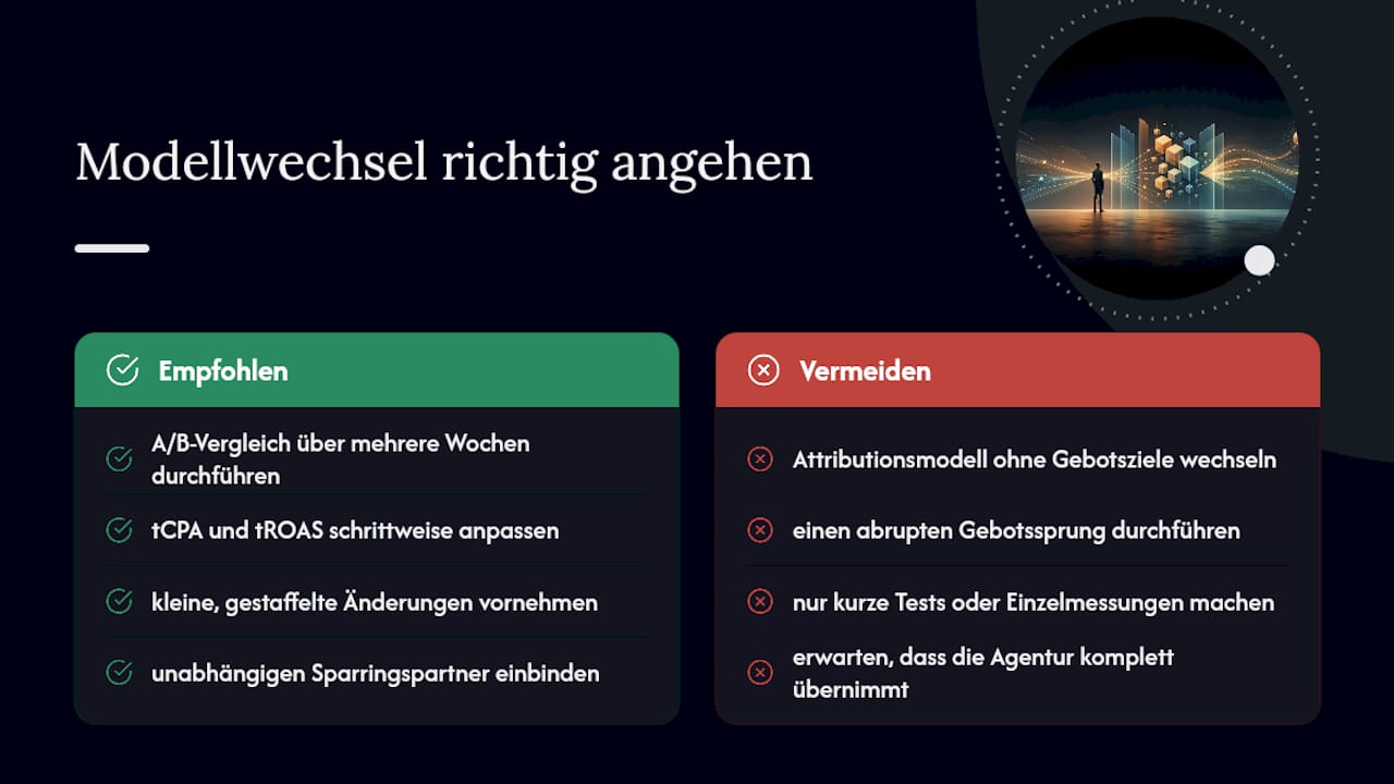 Warum Modellwechsel oft überstürzt angegangen werden — overview diagram