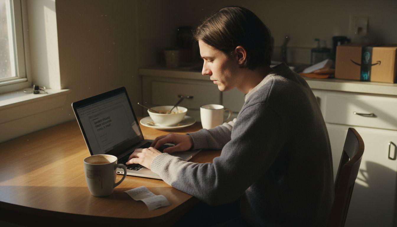 Customer checking online order status