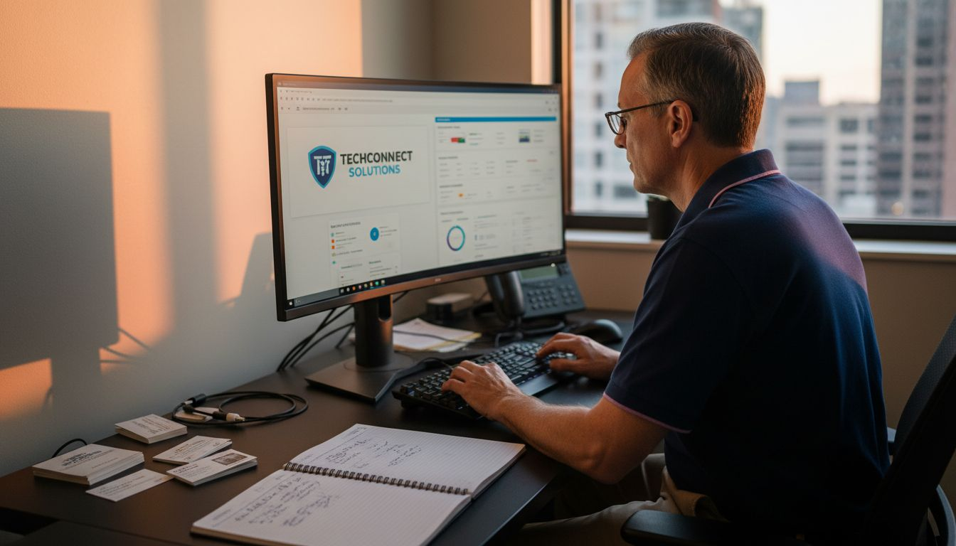 Reseller sets up branded email dashboard