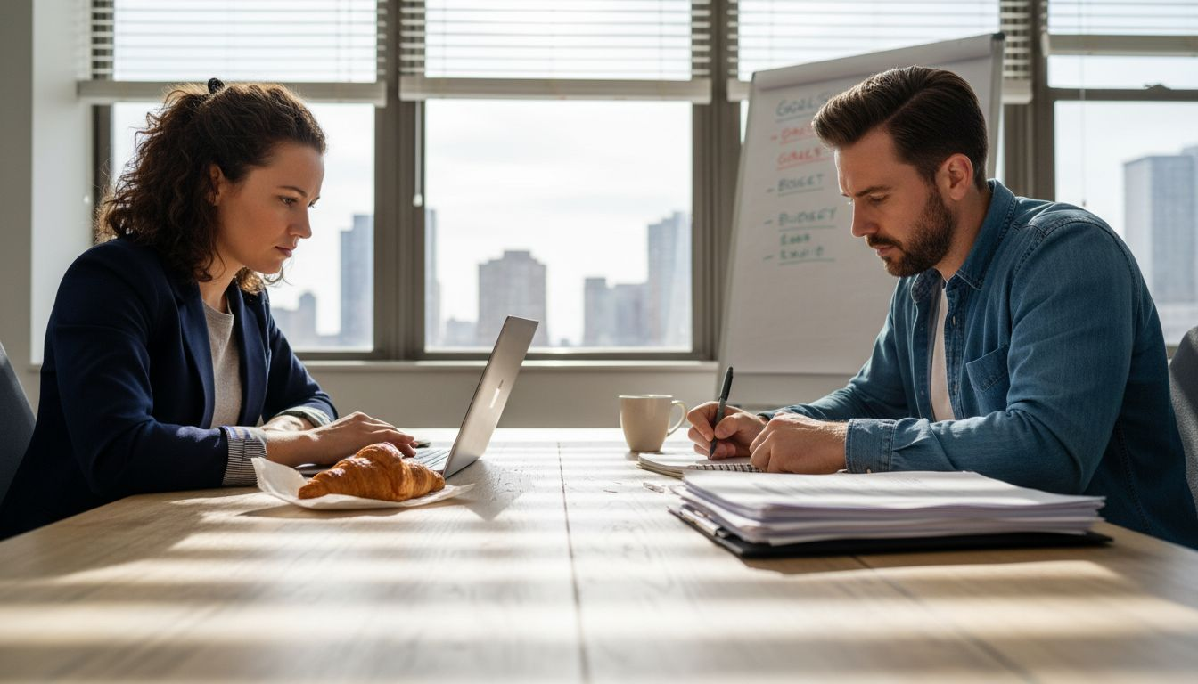 Team planning agency pricing strategy meeting