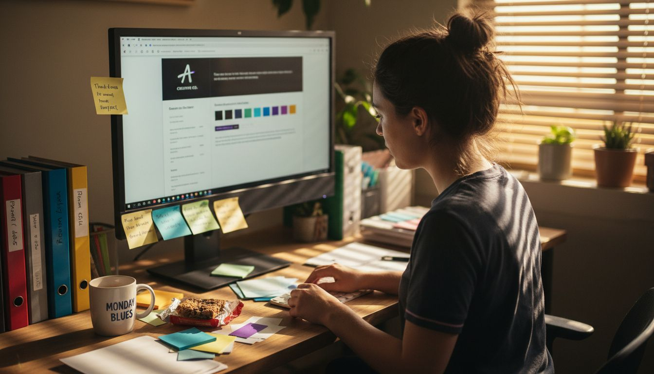 Designer adjusts agency white-label email branding