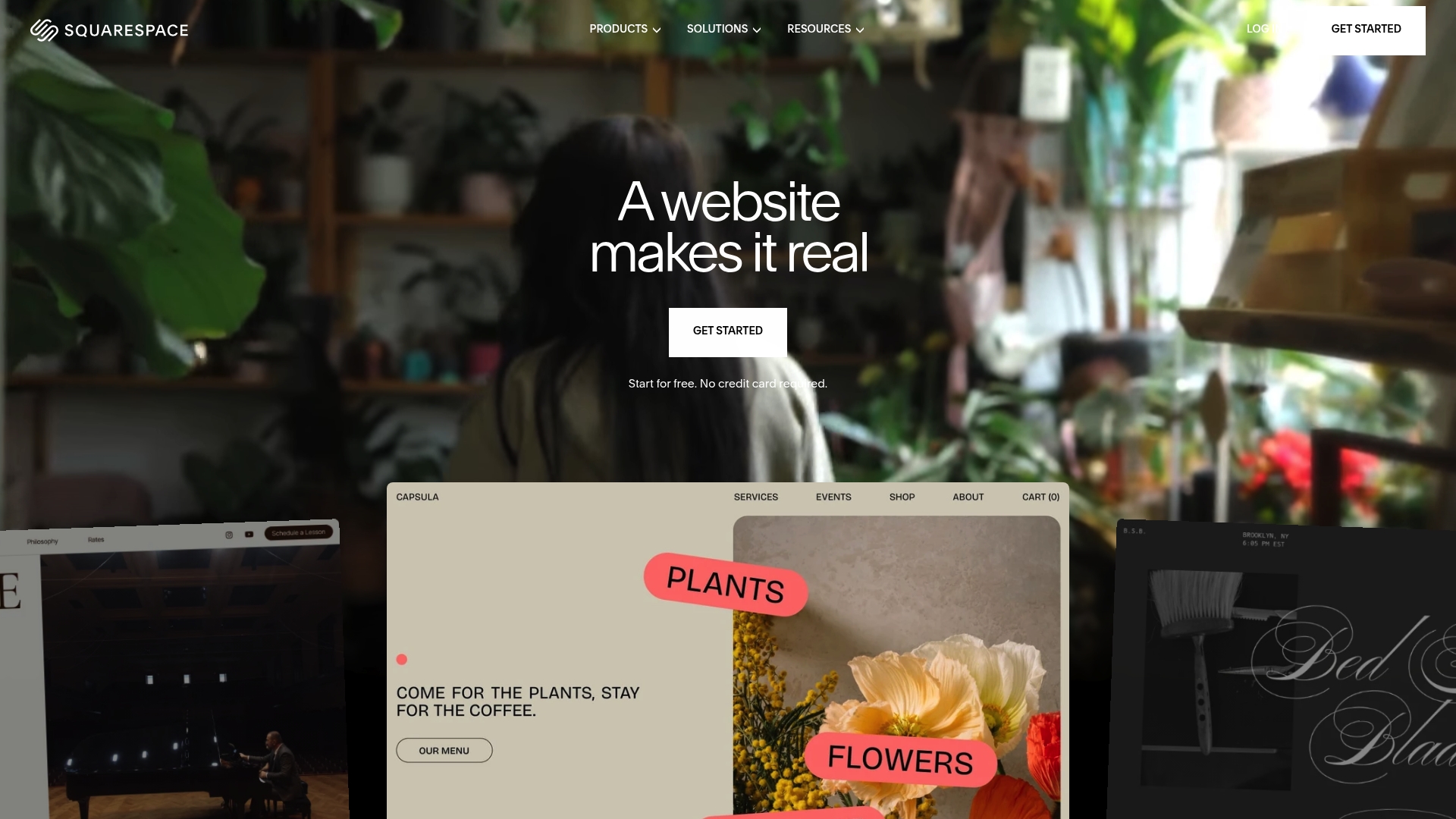 Squarespace website templates