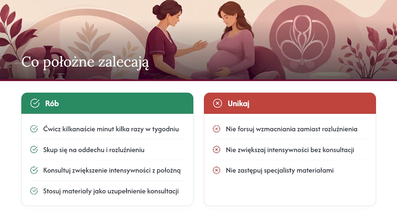 Zasoby Momama i co położne naprawdę przekazują pacjentkom — overview diagram