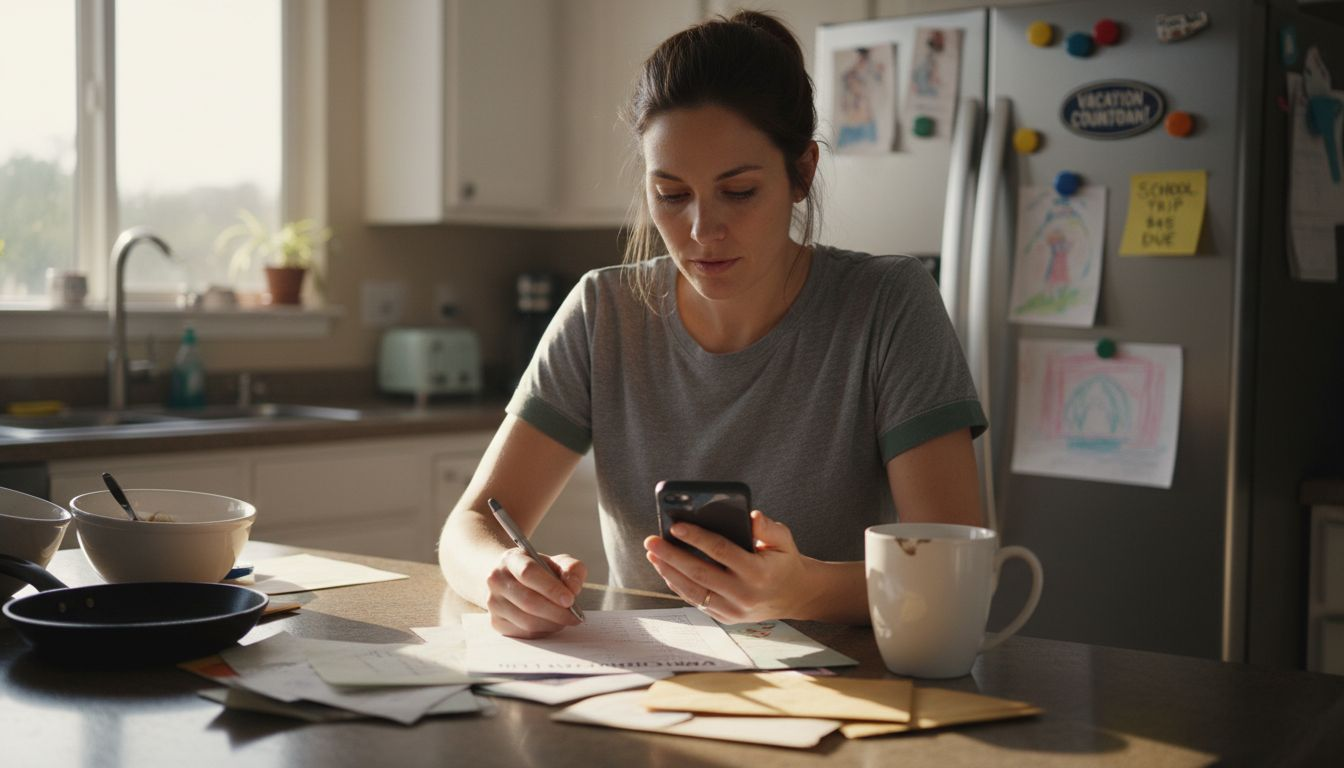 Woman verifies steps for safe home swap