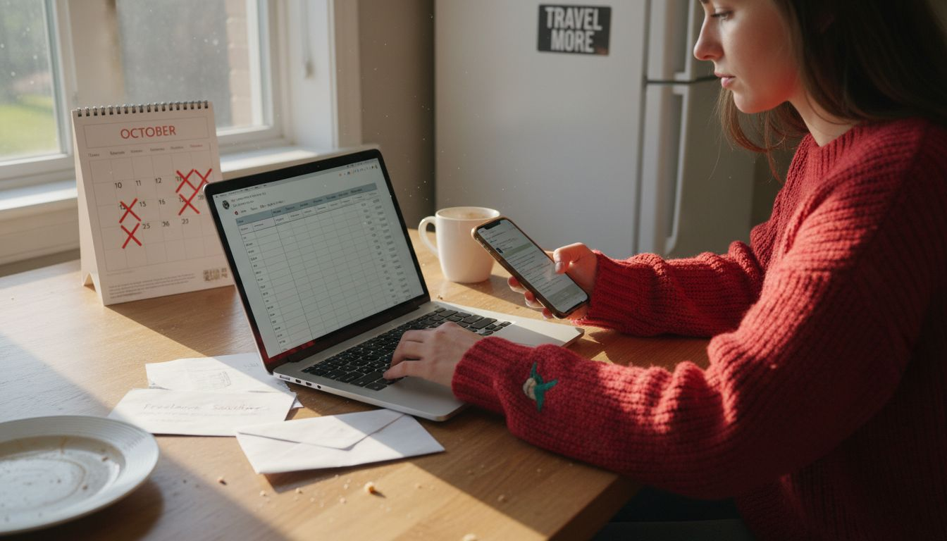 Person earning credits via exchange platform