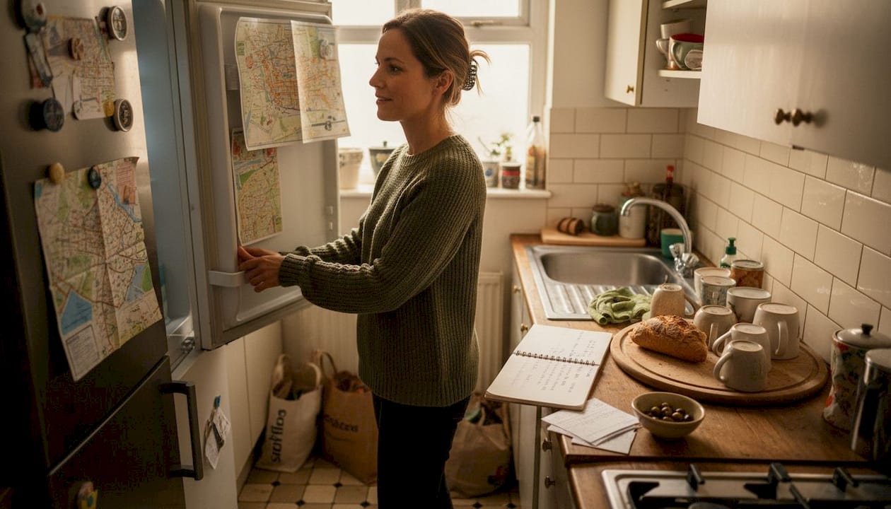 Visitor experiencing local life in swap home