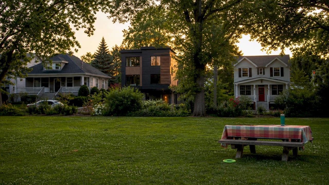 Diverse homes suitable for peer-to-peer lodging