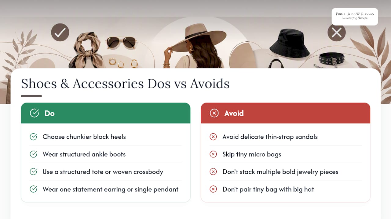 What Shoes and Accessories Pair Best? — overview diagram