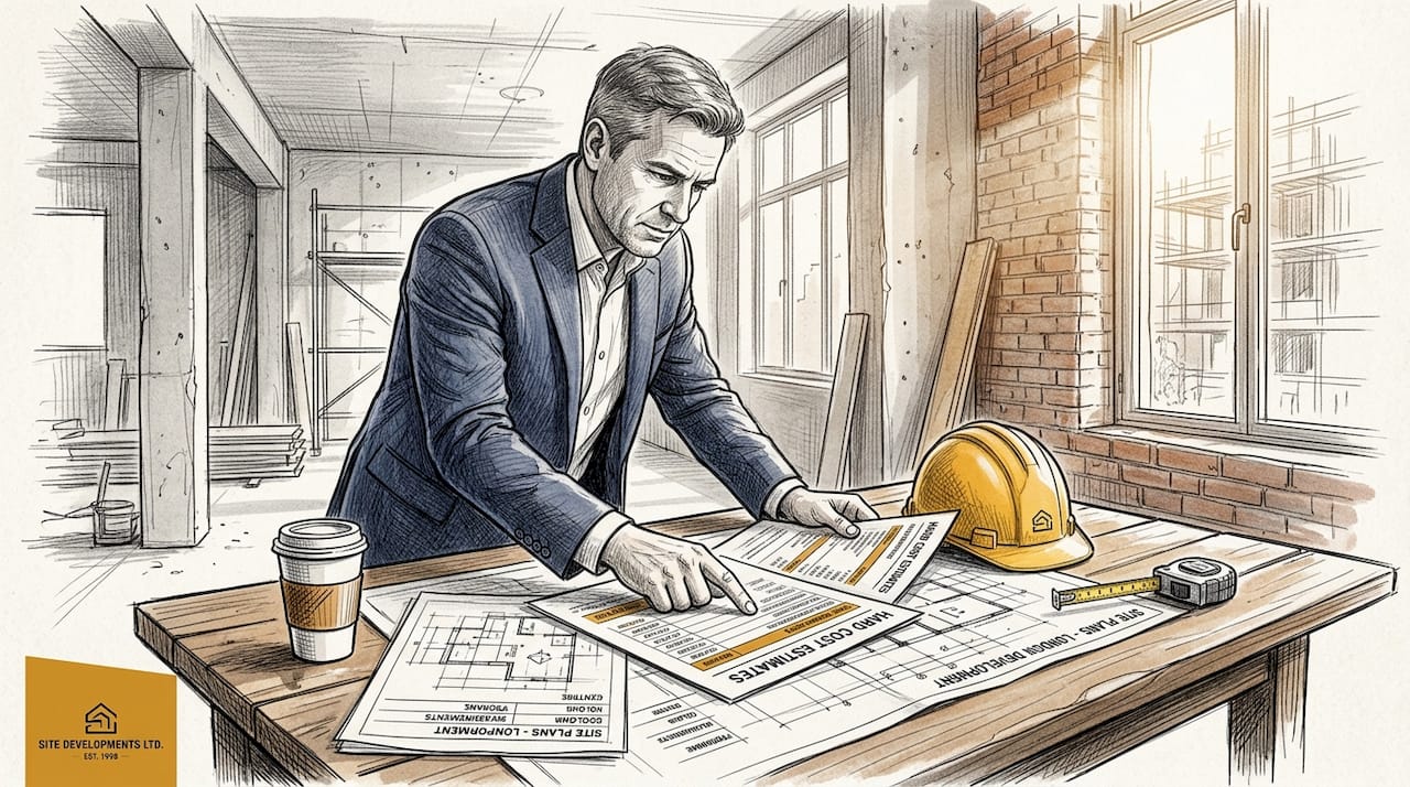 Developer in unfinished building reviews cost plans