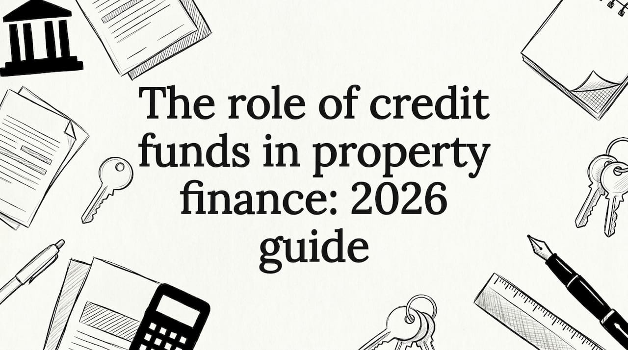 The role of credit funds in property finance: 2026 guide