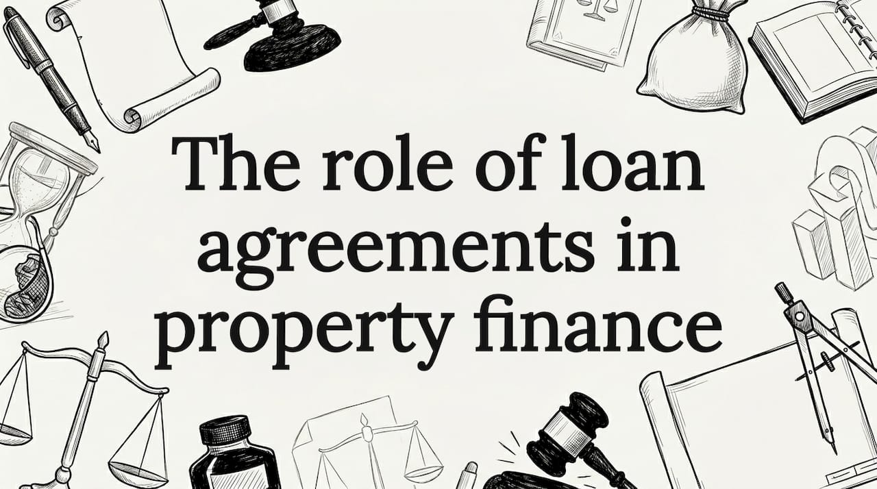 The role of loan agreements in property finance