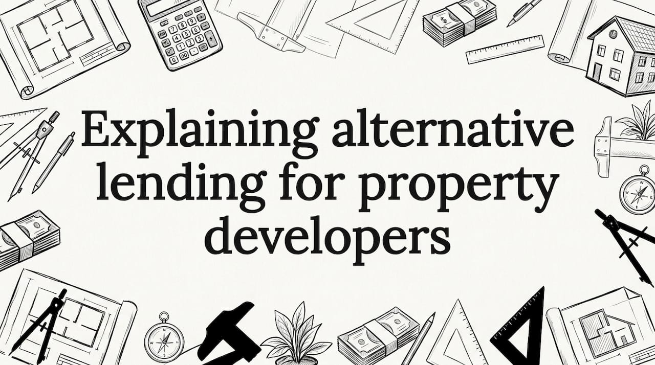 Explaining alternative lending for property developers