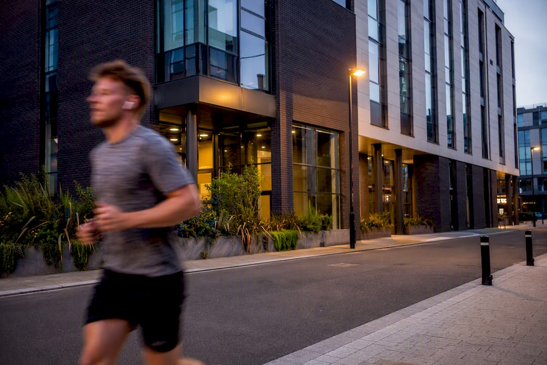 Exterior of student accommodation near university campus