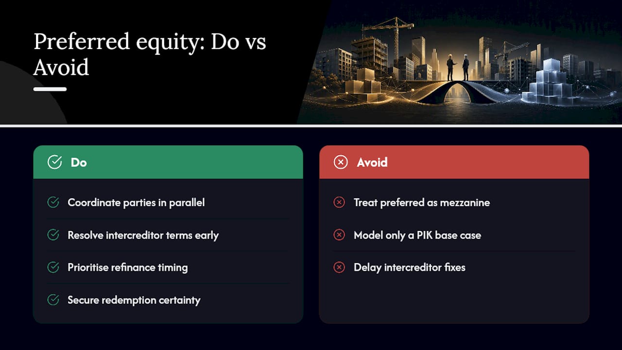 What sponsors get wrong about preferred equity — overview diagram