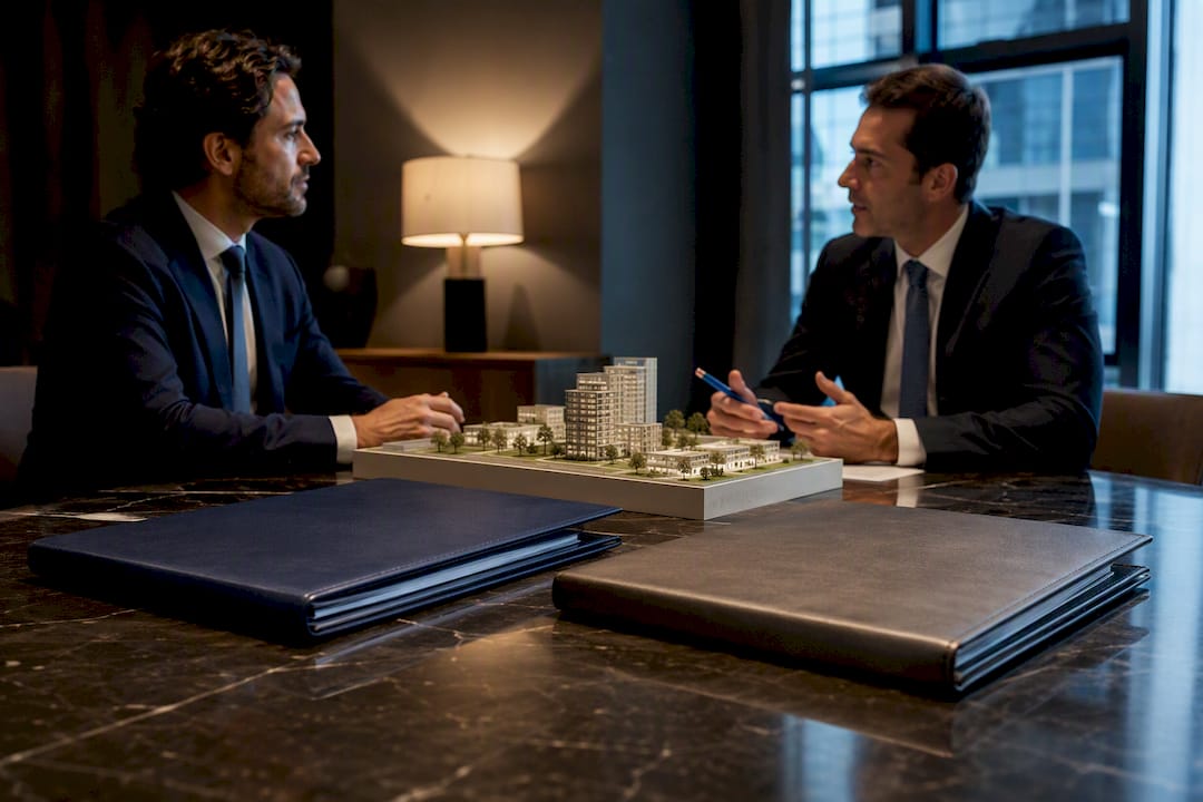 Lenders negotiating layered property finance