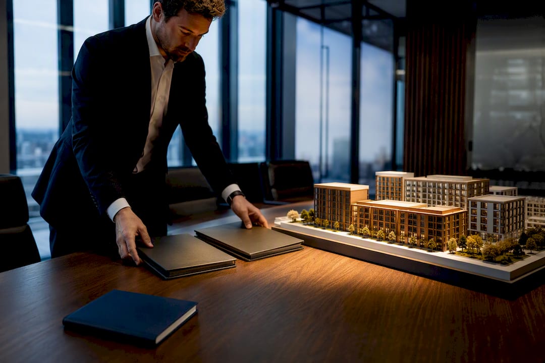 Property lending routes compared beside development model