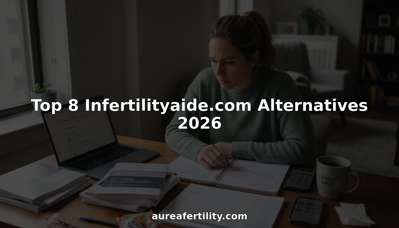 Woman comparing fertility clinic alternatives