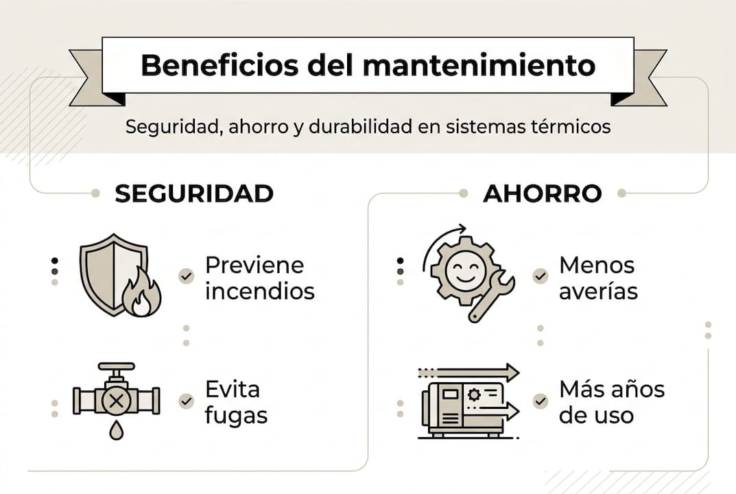 Infografía: Las ventajas de realizar un buen mantenimiento