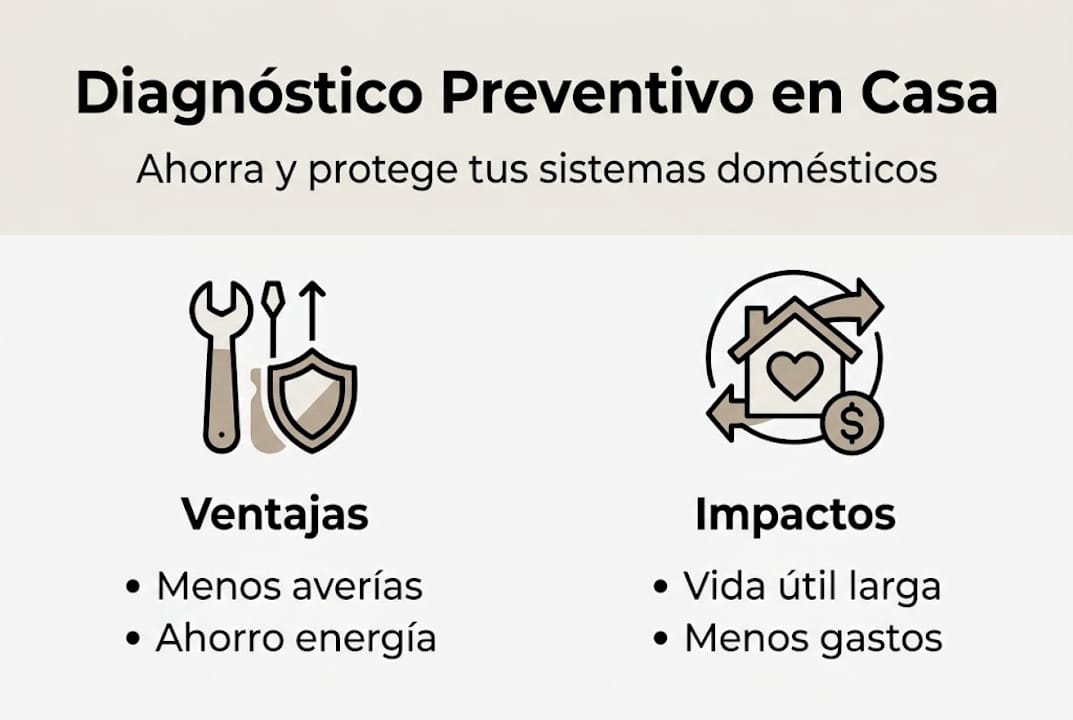 Infografía sobre las ventajas más importantes de realizar un diagnóstico a tiempo