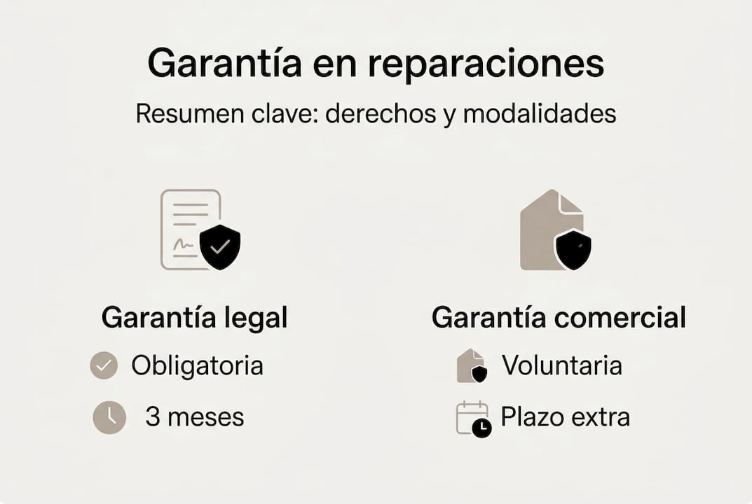 Infografía: conoce tus derechos y las diferentes garantías en las reparaciones