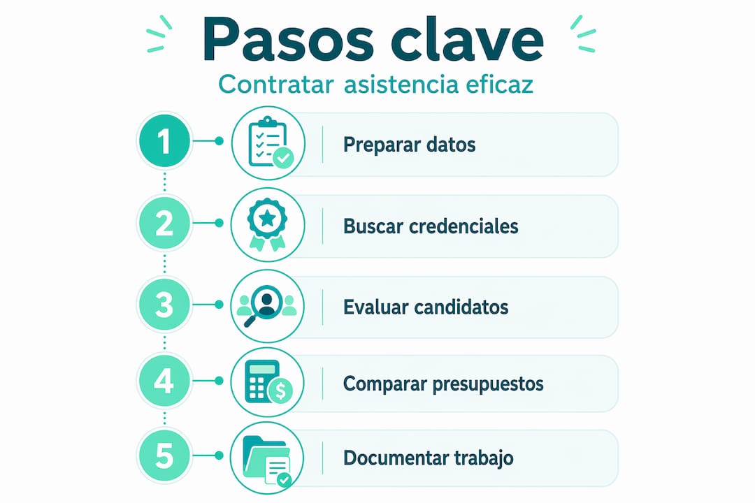 Guía visual para lograr una asistencia técnica eficiente