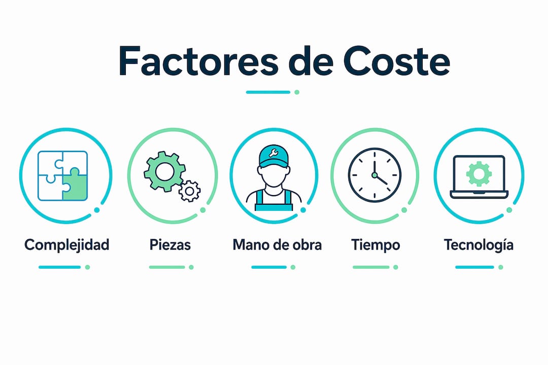 Cómo influyen los costes en la reparación de equipos 2 Infografía sobre los principales factores que encarecen las reparaciones
