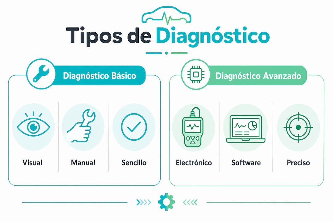 Infografía que muestra las diferencias entre los distintos métodos de diagnóstico
