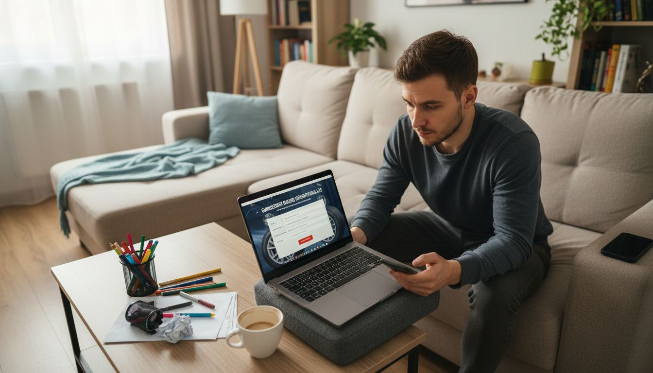 Gumiszerviz foglalás egyszerűen, otthonról, a laptopodról