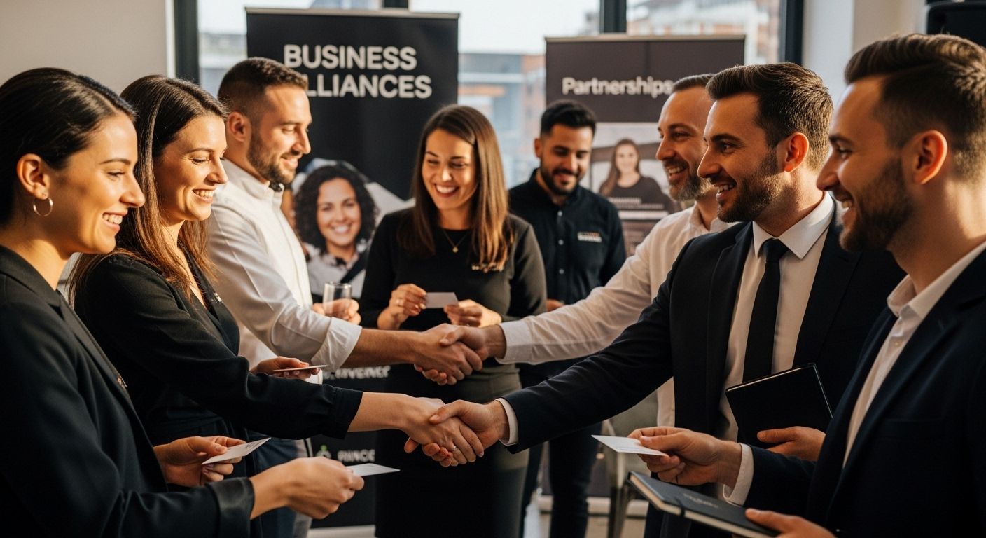 business partnerships networking